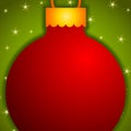 Red Christmas Ornament Royalty Free Stock Photo