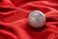 Red Christmas Ornament Background Royalty Free Stock Photo