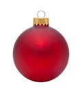 Red christmas ornament Royalty Free Stock Photo