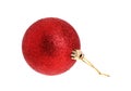 Red christmas ornamnet Royalty Free Stock Photo