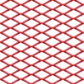 Red chrome Steel Grating seamless structure