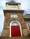 Red Church Doors Royalty Free Stock Photo