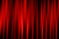Red cinema valance Royalty Free Stock Photo