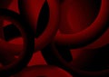 Red circles abstract wallpaper background Royalty Free Stock Photo