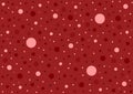 Red circles pattern backgrounds design wallpaper Royalty Free Stock Photo