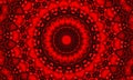 Red circular wave glow. kaleidoscope lighting effect. abstract background for your business Royalty Free Stock Photo