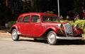 Red Citroen B11 Sport Berliner Royalty Free Stock Photo