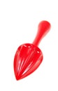 Red citrus reamer Royalty Free Stock Photo