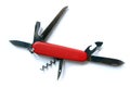 Red clasp knife Royalty Free Stock Photo