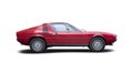 Red classic Alfa Romeo Montreal