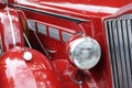 Red Classic Car Royalty Free Stock Photo