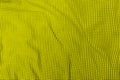 Yellow classic checkered tablecloth texture Royalty Free Stock Photo