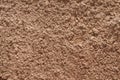 Red clay soil closeup