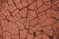 Red clay texture Royalty Free Stock Photo