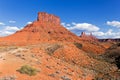 Red Cliffs in Castle Valley Royalty Free Stock Photo