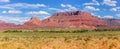 Red Cliffs in Castle Valley, Utah Royalty Free Stock Photo