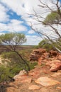 Red Cliffs: Kalbarri, Western Australia Royalty Free Stock Photo