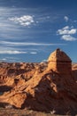 Red cliffs of Khermen Tsav canyon