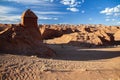 Red cliffs of Khermen Tsav canyon