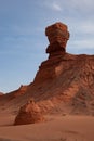 Red cliffs of Khermen Tsav canyon