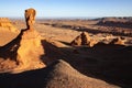 Red cliffs of Khermen Tsav canyon