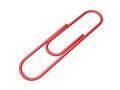 Red clip Royalty Free Stock Photo