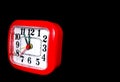 Red clock Royalty Free Stock Photo