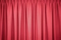 Red closed curtain use for background. picture for backdrop or add text message. background web design Royalty Free Stock Photo