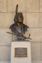 Red Cloud bronze bust statue