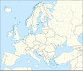 Location map of the PRINCIPALITY OF LIECHTENSTEIN, EUROPE