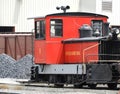 Red Number 1 historic Strasburg train locomotive