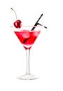 Red Cocktail Royalty Free Stock Photo