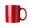 Red coffee cup Royalty Free Stock Photo