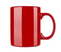 Red coffee cup Royalty Free Stock Photo