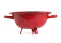Red colander Royalty Free Stock Photo