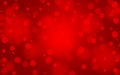 Red color bokeh soft light abstract backgrounds, Vector eps 10 illustration bokeh particles Royalty Free Stock Photo