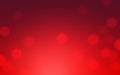 Red color bokeh soft light abstract backgrounds, Vector eps 10 illustration bokeh particles Royalty Free Stock Photo