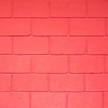 Red color brick wall