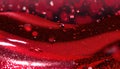 Red Color Glitter Defocused Abstract Twinkly Lights Background Red Sparkles Bokeh Cloud of Particles AI Generative Royalty Free Stock Photo