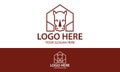 Red Color Strong Rhino Logo, Icon, Graphic Resource of Real Estate , Home or Building Design