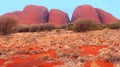 Colourful red Olgas mountains (Unesco), Australia