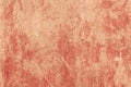 Red colour paint concrete background painted wall texture