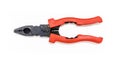 Red Combination Pliers Royalty Free Stock Photo