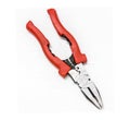 Red Combination Pliers Royalty Free Stock Photo