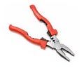 Red Combination Pliers Royalty Free Stock Photo