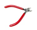 Red Combination Pliers Royalty Free Stock Photo