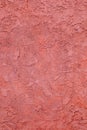 Red concrete wall with rough pattern Royalty Free Stock Photo