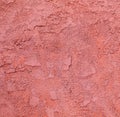Red concrete wall with rough pattern Royalty Free Stock Photo