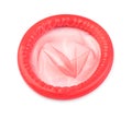 Red condom