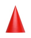 Red Cone Party Hat Royalty Free Stock Photo